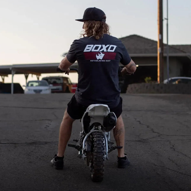 BoxoUSA BoxoUSA Built to Work Tee BXTGY-RWR-S