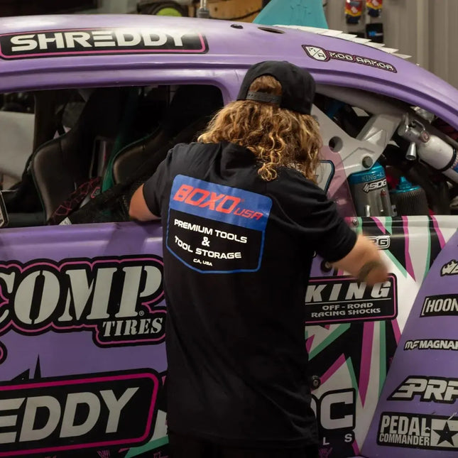 BoxoUSA BoxoUSA American Grit Tee BXTB-RWBB-S