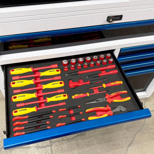 BoxoUSA 36-Piece Insulated Electrical Tool Set BXI025