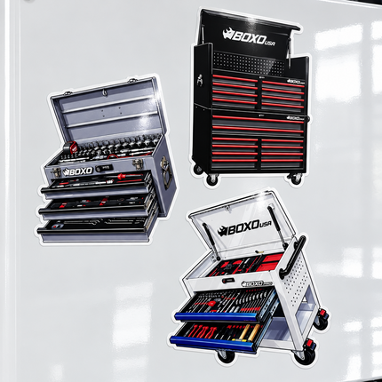 8-Piece BoxoUSA Product Sticker Sheet