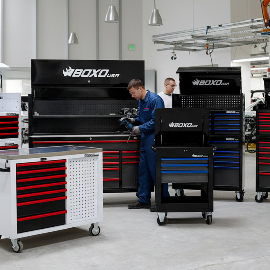 Heavy-Duty Rolling Tool Boxes – BoxoUSA