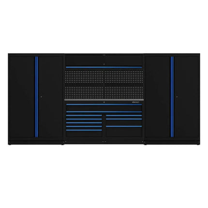 BoxoUSA OSM Pro Series | 7-Piece Professional Organized Storage Modules Build Out | 10-Drawers, 4-Cabinets OSM-B5-S