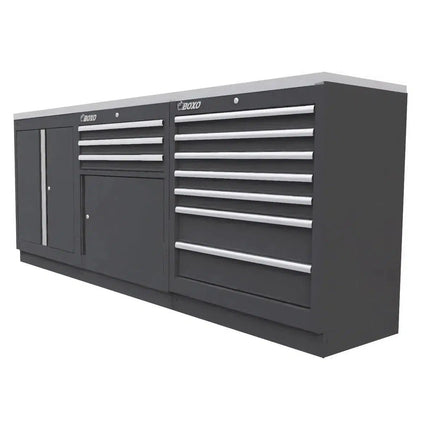 BoxoUSA OSM Series | 102" 4-Piece Professional Organized Storage Modules Build Out OSM-L102