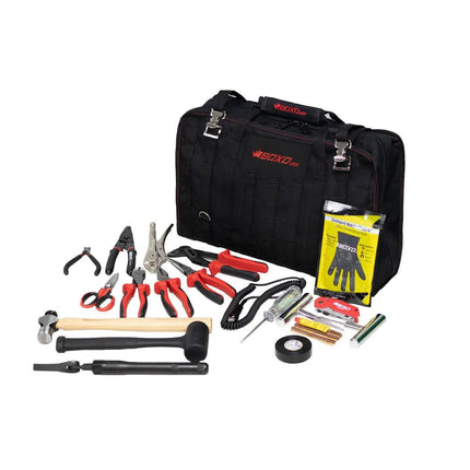 BoxoUSA Off-Road Bag Combo | 108-Piece Off-Road Tool Bag and SAE Tool Roll PA916WSAE