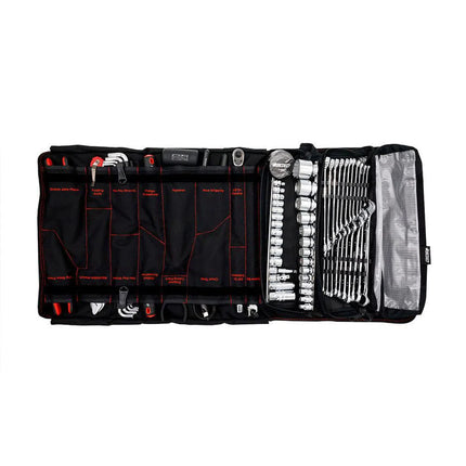 BoxoUSA Combo Tool Roll | 82-Piece Metric and SAE Tool Roll and Dry Bag PA922