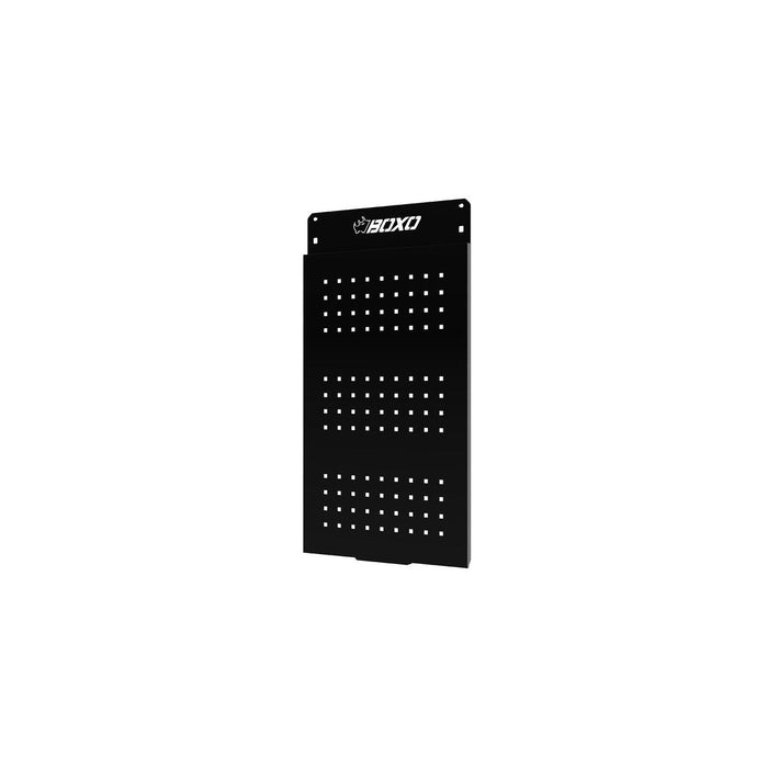 Side Panel for Pro Series 26", 45”, 53" and 72” Bottom Roll Cabinets with square holes, Black-Boxo USA