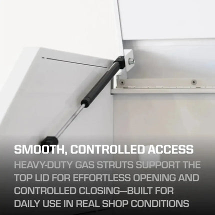 BoxoUSA Tech Series | 41" 19-Drawer Rolling Tool Box | Black 41TB-BK