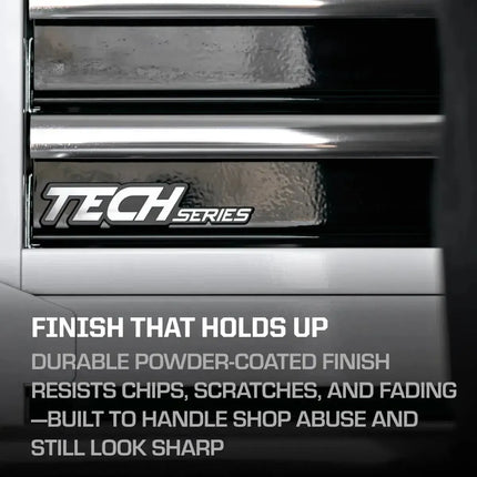 BoxoUSA Tech Series | 41" 19-Drawer Rolling Tool Box | Black 41TB-BK