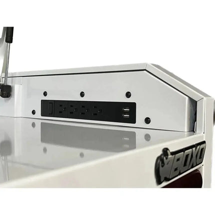 BoxoUSA Pro Series | 26" 5-Drawer Tool Box with 222-Piece Master Tool Set 26TM-BK-R