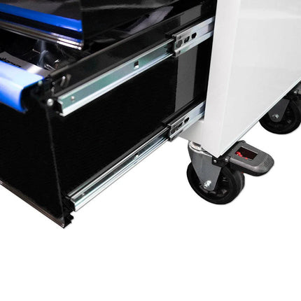 BoxoUSA Pro Series | Loaded 72" 14-Drawer Rolling Tool Box 72BM-BK-R2