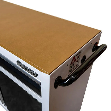 BoxoUSA Tech Series | 45" Mobile Workbench with Storage and Power | White UAT451011LM-W