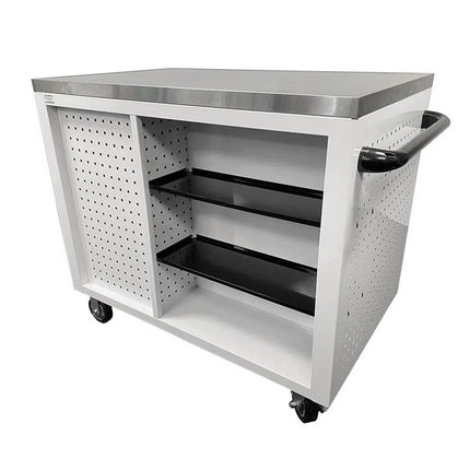 BoxoUSA Pro Series | 45” 12-Drawer Workstation Tool Box UAT451121L-W-B