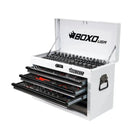BoxoUSA UTV Box | 190-Piece Metric and SAE UTV Tool Set with 5-Drawer Hand Carry Tool Box UTVBX-W-BK