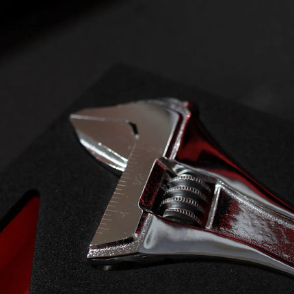 3-Piece Adjustable Chrome Wrench Set | 2/9 Drawer EVA Foam